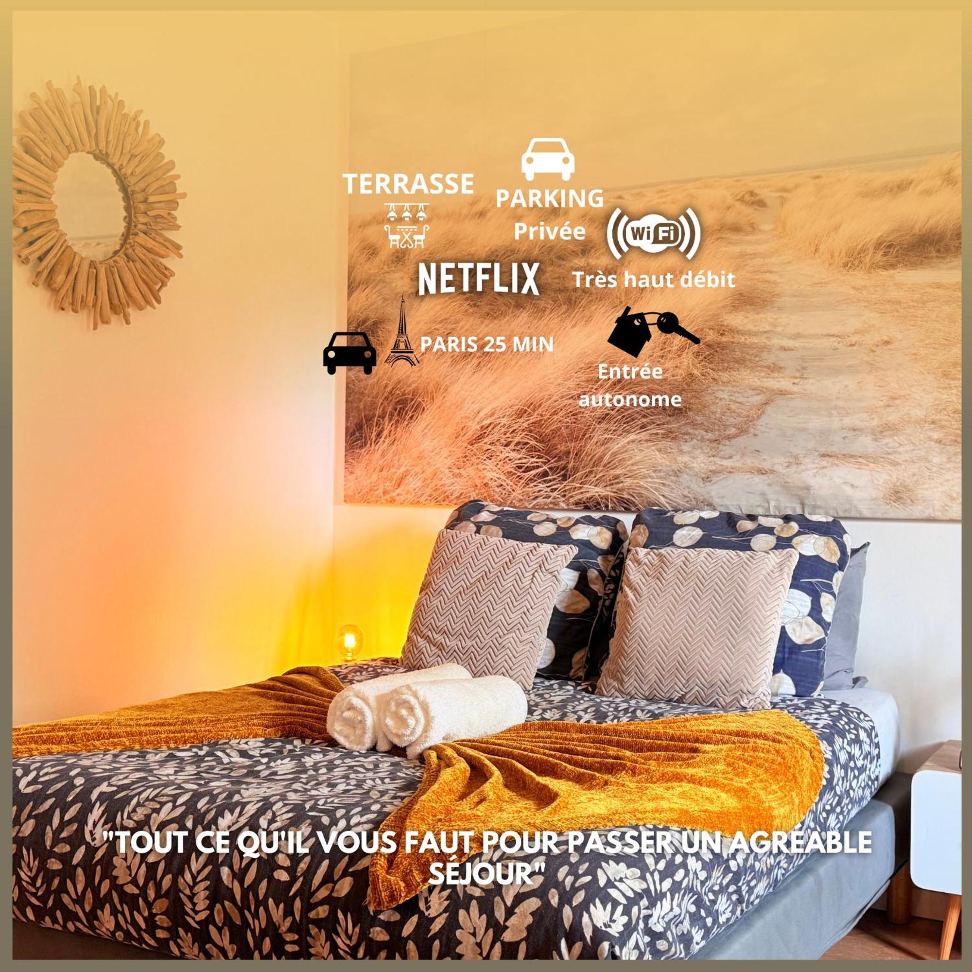 Les Dunes Studio Ideal Couple,Solo,Famille&Pro Vitry-sur-Seine Dış mekan fotoğraf